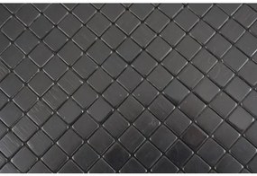 Hliníková mozaika štvorcová hliník black silk brushed