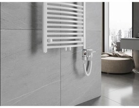 Mexen Ares, elektrické vykurovacie teleso 1200x600 mm + vykurovacia tyč 600 W, biela, W102-1200-600-2600-20