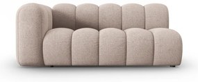 Béžový modul pohovky (ľavý roh) Lupine – Micadoni Home