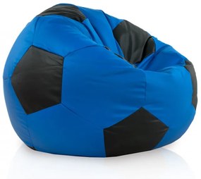 Sedací vak Futbal Inter ekokoža