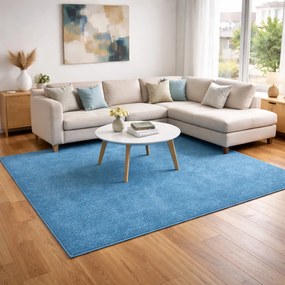 AladinWorld Expres, Kusový koberec Eton tyrkys, 200x300, modrá, obývacia izba