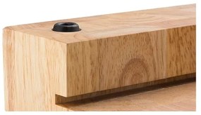 Continenta C4027 - Kuchynská doska na krájanie s misou 48x32,5 cm gumovník