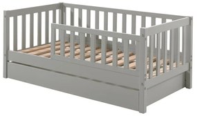 Sivá zásuvka pod detskú posteľ 70x140 cm Peuter – Vipack