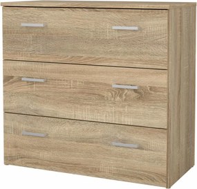 Komoda GARBO 3, dub sonoma