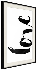 Artgeist Plagát - Black Love [Poster] Veľkosť: 40x60, Verzia: Čierny rám