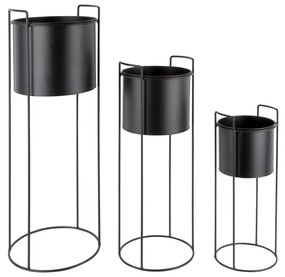 Kovové obaly na kvetináče v súprave 3 ks ø 28 cm Essence – PT LIVING