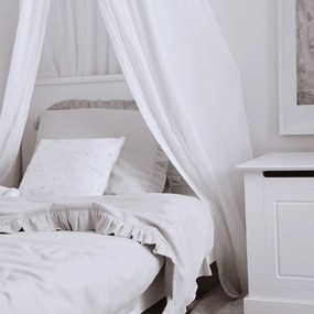 Posteľná bielizeň s volánom – púdrovo ružová Margaret od 140x200 cm 140x200 cm