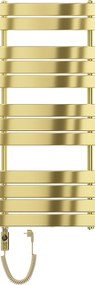 Mexen Ceres, elektrické vykurovacie teleso 1200 x 500 mm, 600 W, zlatá lesklá, W111-1200-500-2600-50