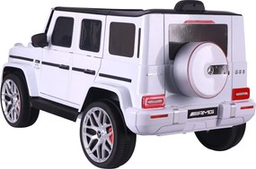 LEAN CARS Elektrické autíčko Mercedes G63 S306-1 biele