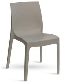 Stima Plastová stolička ROME Vyberte odtieň ->: Grigio Perla - sivá