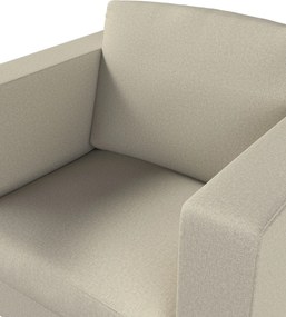 Poťah na kreslo Karlanda, krátky farba produktu béžová látka zapletaná