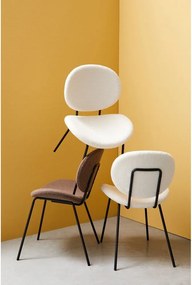 Biela čalúnená jedálenská stolička Maddie – Yes Everyday