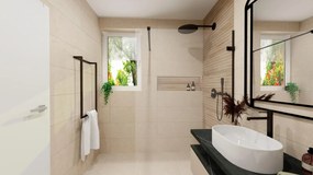 Obklad Belstone Cream 30x90