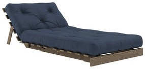 Tmavomodré kreslo Roots – Karup Design