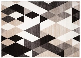Moderný koberec s farebným vzorom