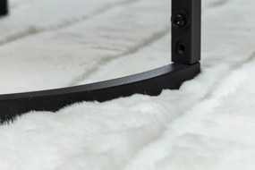 Koberec CURVY Curves 11 biely
