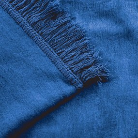 BAVLNENÁ DEKA COTTON CLOUD 150X200 CM MODRÁ