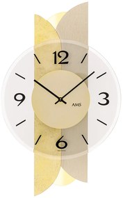 Moderné nástenné hodiny AMS 9643