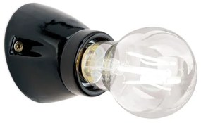 Orion - Nástenné svietidlo FROST 1xE27/60W/230V čierne