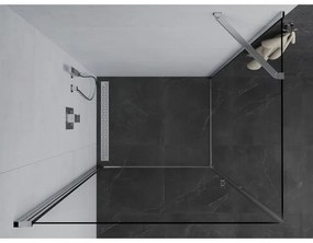 Mexen Pretoria sprchovací kút 70x120cm, 6mm sklo, chrómový profil-číre sklo, 852-070-120-01-00