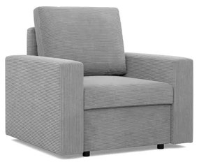 Kreslo NEO Poso svetlosivé