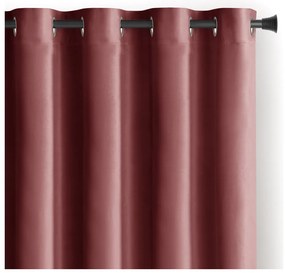 Ružový zamatový dimout záves 140x270 cm Eyelets – Restilo