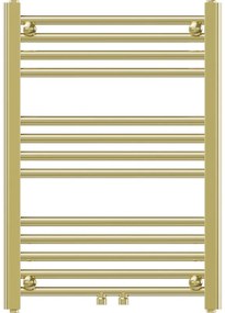 Mexen Mars, vykurovacie teleso 700x500 mm, 224 W, zlatá lesklá, W110-0700-500-00-50