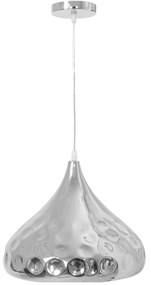 Toolight Toolight, závesná zrkadlová lampa 1xE27 APP272-1CP, strieborná, OSW-00877