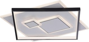 XXXLutz STROPNÉ LED SVIETIDLO, 57/57/6 cm - Interiérové svietidlá - 003467059101