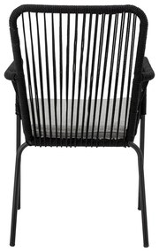 Čierne jedálenské stoličky v súprave 2 ks Santino – Bloomingville