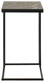 Odkladací stolík 65x35 cm čierna