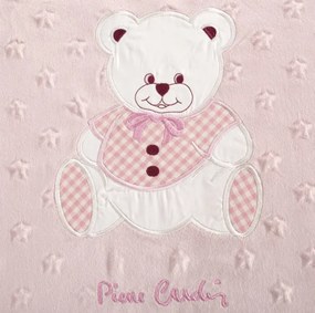 Detská deka Pierre Cardin BABY 4 ružová / biela