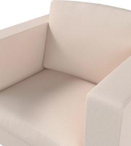 Poťah na kreslo Karlanda, krátky farba produktu ružová látka zapletaná