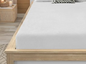 Sada mikroplyšových obliečok FESTIVE MAGIC biele + plachta mikroplyš SOFT 90x200 cm biela, jednolôžko