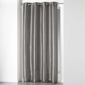 Tmavosivý saténový záves 140x240 cm Shana – douceur d'intérieur