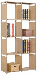 Variabilné dizajnový úložný regál Meteor