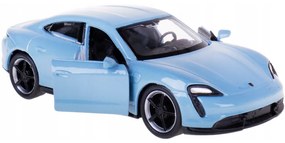 008805 Kovový model auta - Nex 1:34 - Porsche Taycan Turbo S Modrá