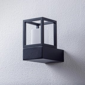 Lucande Rumina vonkajšie svetlo LED v čiernej