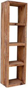 furniture-nabytek.cz - Drevená polica do kúpeľne 50x35x185 z masívu palisander
