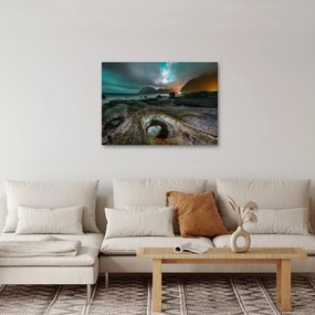 Obraz - Nočná scéna (70x50 cm)