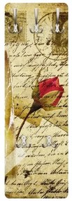 Vešiak na stenu Ruža na dopise