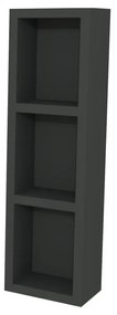 Mereo Aira, kúpeľňová skrinka 20 cm, horná, policová, Multidecor, Šedá antracit, MER-CN796SSEAN
