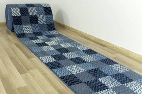 Behúň Luna 503568/94955 - patchwork jeans