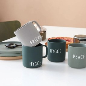 DESIGN LETTERS Porcelánový hrnček Grey Friend 300 ml