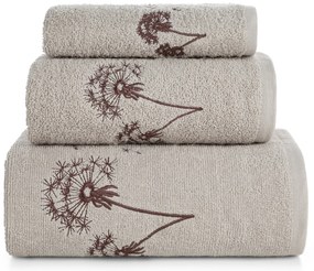 FROTÉ UTERÁK MOLI3 SADA 1KS 30X50 CM, 1KS 50X90 CM, 1KS 70X140 CM BÉŽOVÁ