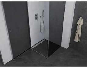 Mexen Pretoria sprchovací kút 70x70cm, 6mm sklo, chrómový profil-šedé sklo, 852-070-070-01-40
