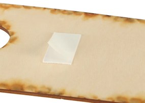 KIK Drevená žirafa rastová 125 cm žltá + tabuľa 32 x 44 cm