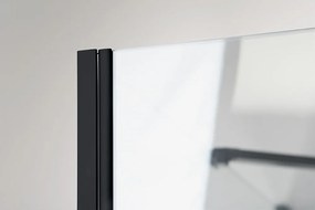 Polysan Polysan, Zoom Line Black obdĺžniková sprchová zástena 1300x800mm L/P varianta, ZL1313BZL3280B