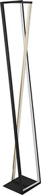 Trio - stmievateľná LED stojacia lampa EDGE LED/26W/230V 2300/3000/4000K čierna
