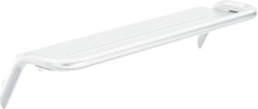 Deante Silia, nástenná polička 436x124x89 mm, biela matná, DEA-ADI_A511